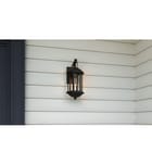 Quoizel - CFD8406MBK - Crestfield 15.25" Outdoor Wall Sconce by Quoizel - Image 3