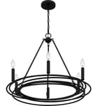 Quoizel - CPE5025MBK - Calliope 26.5" Chandelier by Quoizel - Image 4