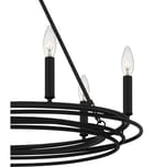Quoizel - CPE5025MBK - Calliope 26.5" Chandelier by Quoizel - Image 3