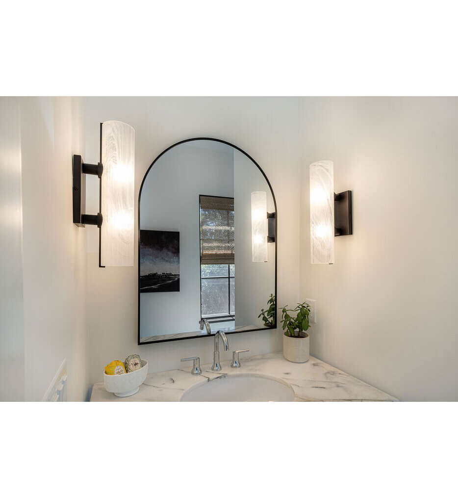 Quoizel - CRR8805MBK - Curran 18.75" Wall Sconce by Quoizel - Image 5