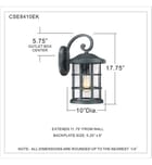 Quoizel - Crusade 17.75" Outdoor Lantern by Quoizel - Image 2