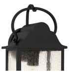 Quoizel - DAM8307MBK - Damian 15-inch Outdoor Wall Sconce by Quoizel - Image 9