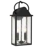 Quoizel - DAM8407MBK - Damian 18-inch Outdoor Wall Sconce by Quoizel