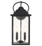 Quoizel - DAM8407MBK - Damian 18-inch Outdoor Wall Sconce by Quoizel - Image 6