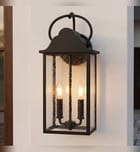 Quoizel - DAM8407MBK - Damian 18-inch Outdoor Wall Sconce by Quoizel - Image 2