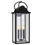 Quoizel - DAM8408MBK - Damian 22.5-inch Outdoor Wall Sconce by Quoizel