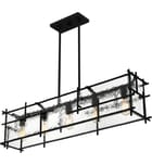 Quoizel - DPN538MBK - Daphne 38.5" Island Light by Quoizel - Image 6