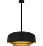 Quoizel - FRK2822MBK - Frankie 22" Pendant by Quoizel