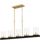Quoizel - GRL539MBK - Greeley 39" Island Light by Quoizel