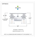 Quoizel - Grant 16" Bath Vanity Light by Quoizel - Image 2