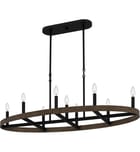 Quoizel - HDR842MBK - Hendrix 42" Island Light by Quoizel