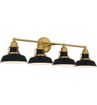 Quoizel - HUX8634AB - Huxley 34.5" Bath Vanity Light by Quoizel