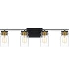 Quoizel - KEE8632MBK - Keesey 32" Bath Vanity Light by Quoizel