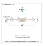 Quoizel - Kolt 29" Bath Vanity Light by Quoizel - Image 2