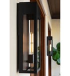 Quoizel - MAE8408MBK - Maren 18" Outdoor Lantern by Quoizel - Image 4
