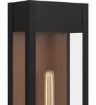 Quoizel - MAE8408MBK - Maren 18" Outdoor Lantern by Quoizel - Image 11