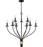 Quoizel - MAG5032MBK - Margaret 32" Chandelier by Quoizel - Image 6