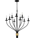 Quoizel - MAG5032MBK - Margaret 32" Chandelier by Quoizel - Image 11