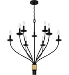 Quoizel - MAG5032MBK - Margaret 32" Chandelier by Quoizel - Image 4