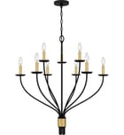 Quoizel - MAG5032MBK - Margaret 32" Chandelier by Quoizel - Image 5