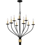 Quoizel - MAG5032MBK - Margaret 32" Chandelier by Quoizel - Image 9