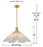 Quoizel - MILT2825LG - Milton 25.25-inch Pendant by Quoizel - Image 6