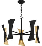 Quoizel - MYL5027MBK - Myla 27.25" Chandelier by Quoizel - Image 6
