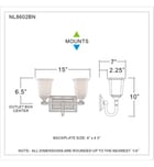 Quoizel - Nicholas 15" Bath Vanity Light by Quoizel - Image 2
