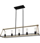 Quoizel - OKP542MBK - Oak Park 42" Island Light by Quoizel - Image 9