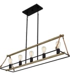 Quoizel - OKP542MBK - Oak Park 42" Island Light by Quoizel - Image 4