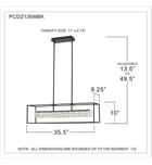 Quoizel - Dazzle 35.5" Island Light by Quoizel - Image 2