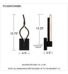 Quoizel - Isadora 15.75" Wall Sconce by Quoizel - Image 4