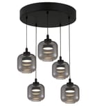 Quoizel - PCLEN2822MBK - Lenora 22-inch Pendant by Quoizel