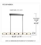 Quoizel - PCTUR142BCH - Turner 42.25-inch Island Light by Quoizel - Image 5