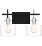 Quoizel - PEN8616MBK - Pensbury 16" Bath Vanity Light by Quoizel