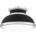 Quoizel - QFL6184MBK - Tobias 14" Flush Mount by Quoizel