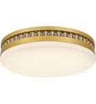Quoizel - QFL6785BRG - Carey 16" Flush Mount by Quoizel