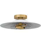 Quoizel - QFL6789LGK - Indigo 15.75" Flush Mount by Quoizel - Image 4