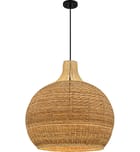 Quoizel - QP6796MBK - Sycamore 28" Pendant by Quoizel