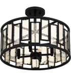 Quoizel - QSF5600MBK - Bankston 14.25" Semi-Flush Mount by Quoizel - Image 5