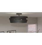 Quoizel - QSF6223MBK - Berner 16" Semi-Flush Mount by Quoizel - Image 3