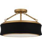 Quoizel - QSF6801MBK - Dylan 16" Semi-Flush Mount by Quoizel - Image 7