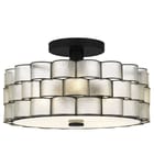 Quoizel - RORY1716MBK - Rory 15.75-inch Semi-Flush Mount by Quoizel