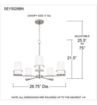 Quoizel - Seymour 26.75" Chandelier by Quoizel - Image 4