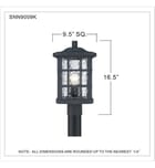 Quoizel - Stonington 16" Outdoor Post Light by Quoizel - Image 2