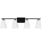 Quoizel - STS8634MBK - Stetson 34.25" Bath Vanity Light by Quoizel - Image 6