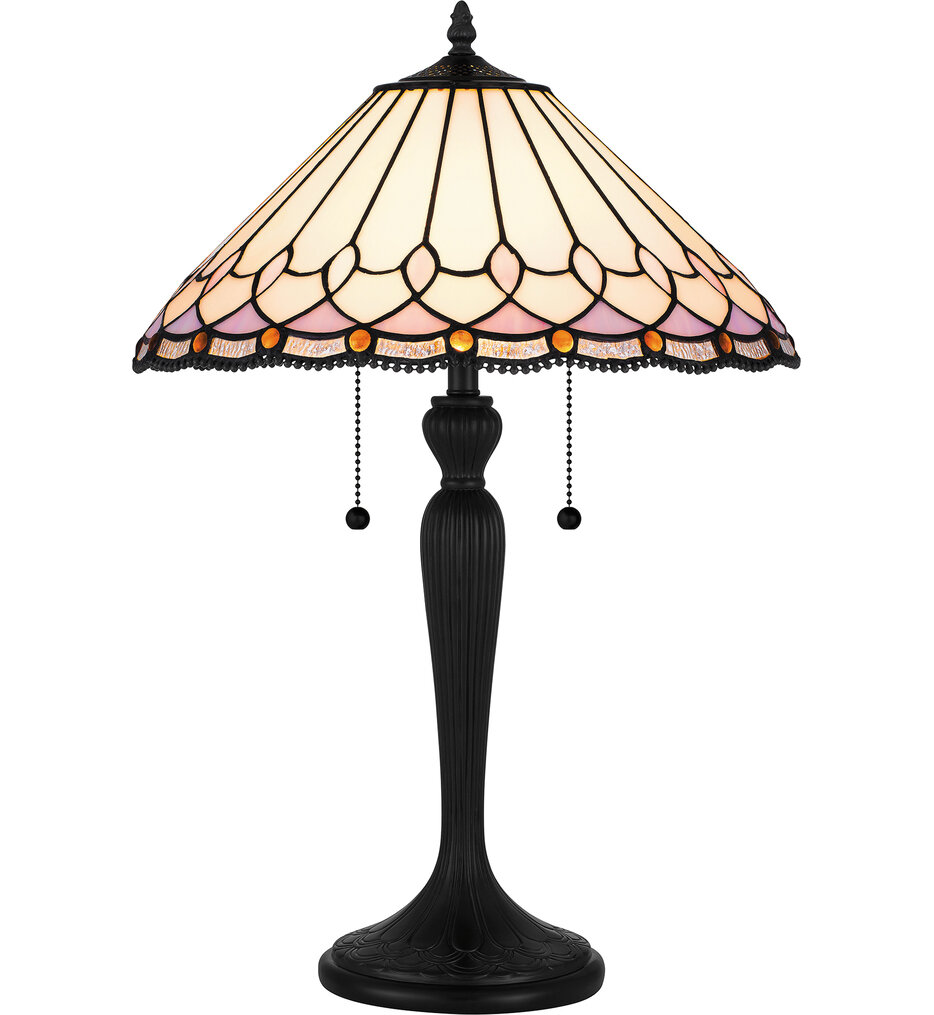 Quoizel - TF6149MBK - Inez 24" Table Lamp by Quoizel - Image 2