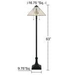 Quoizel - TFDV9363MBK - Duvane 63-inch Floor Lamp by Quoizel - Image 4