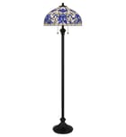 Quoizel - TFNR9362MBK - Wisteria Bloom 62-inch Floor Lamp by Quoizel