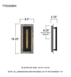 Quoizel - TTE8308EK - Tate 18.25" Outdoor Lantern by Quoizel - Image 2